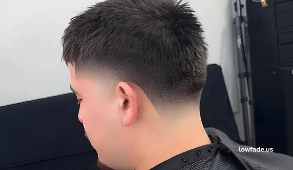 Low taper fade edgar straight hair