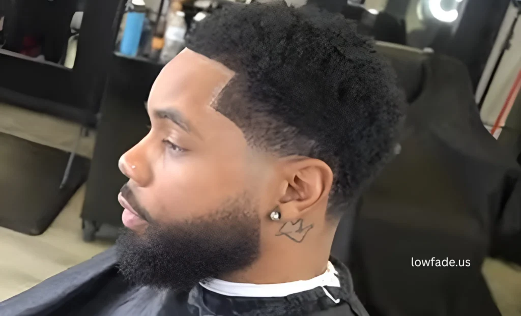 afro low taper fade