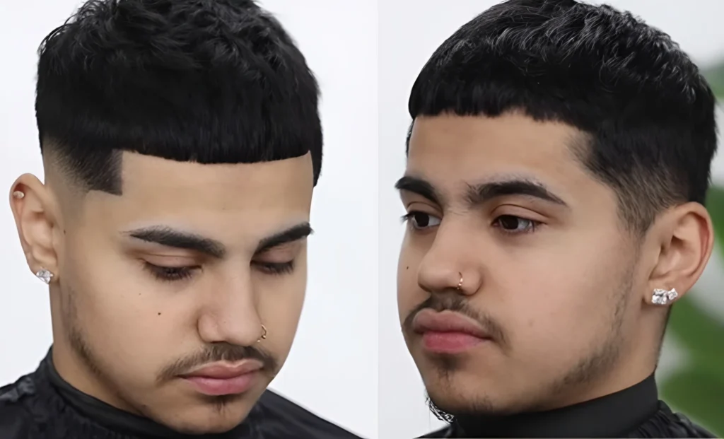 black men hairstyles low taper fade 