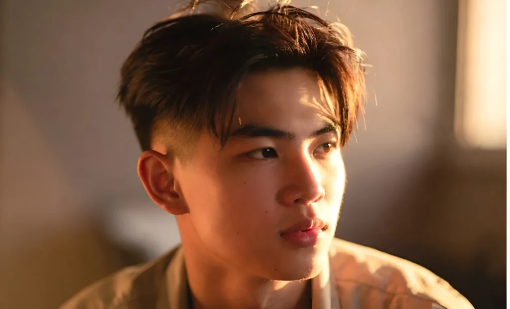 buzz cut with low taper fade