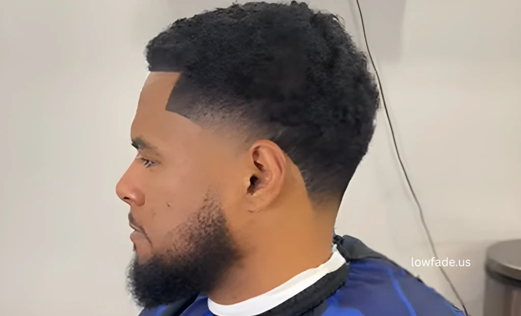 low afro taper fade