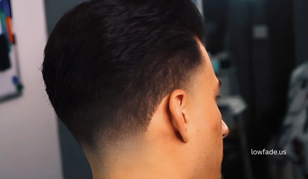 low fade haircut taper