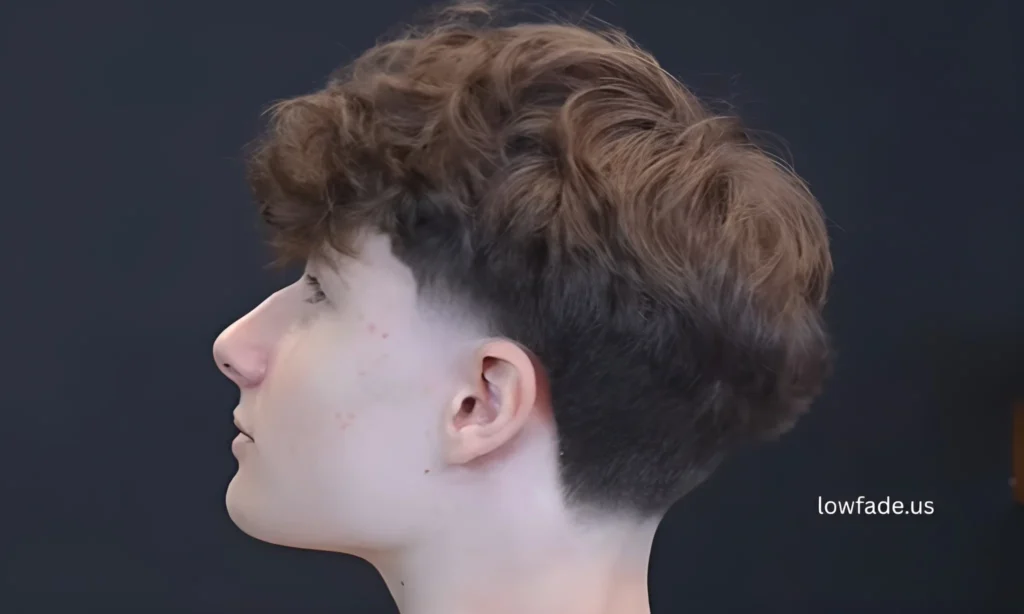 low taper fade haircut long hair