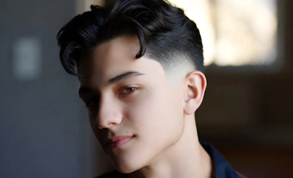 low taper fade on a buzz cut