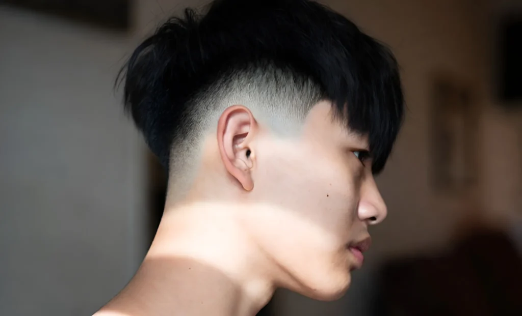 taper buzz cut low fade