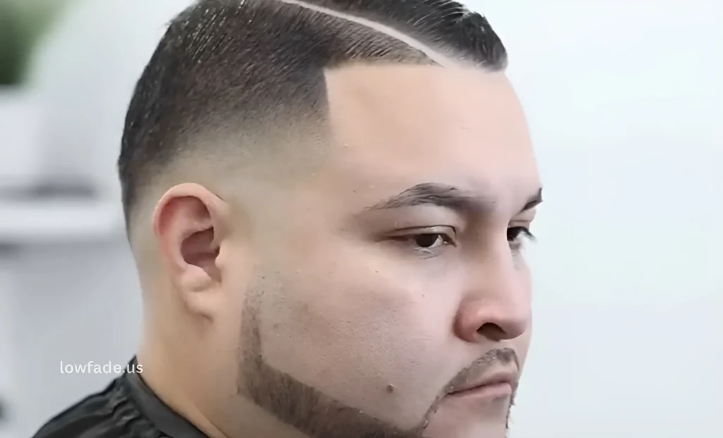 what is a low taper fade look like