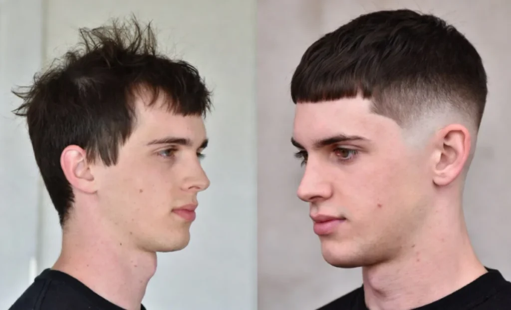 Bald Drop Fade Haircut