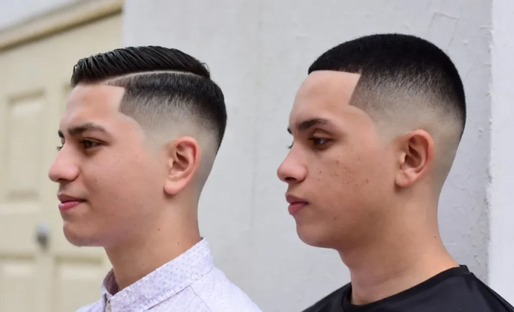 Low Fade vs High Fade Straight Hair