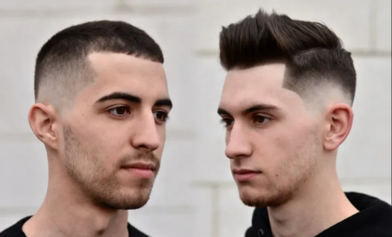 burst fade low taper