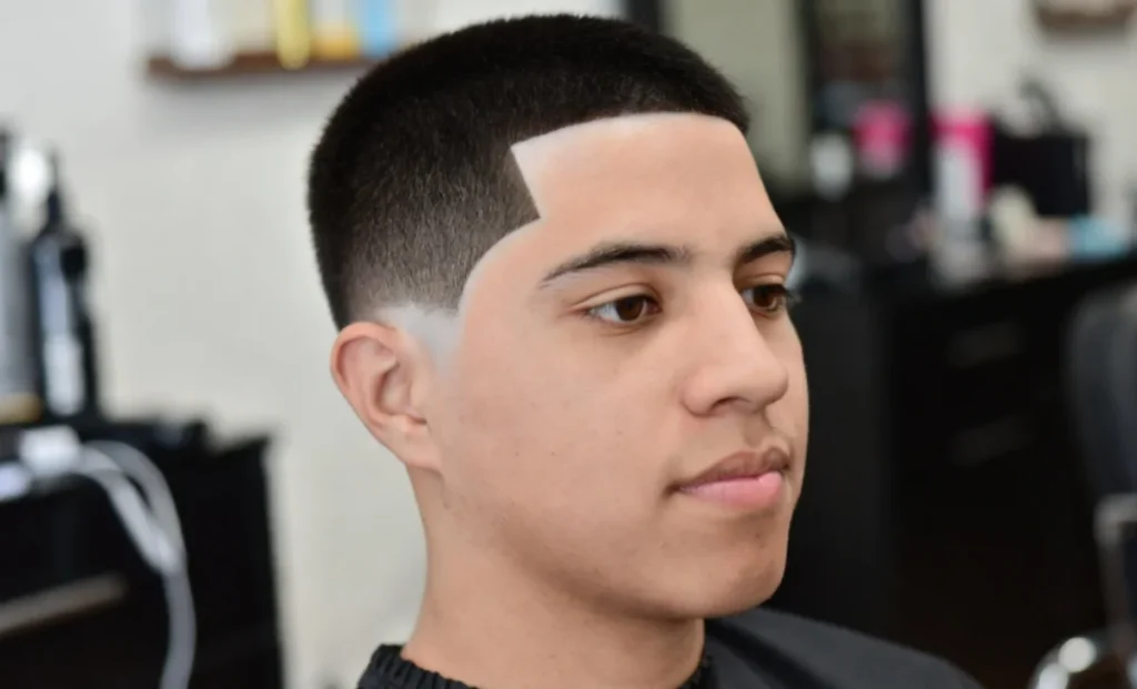 low burst fade haircut