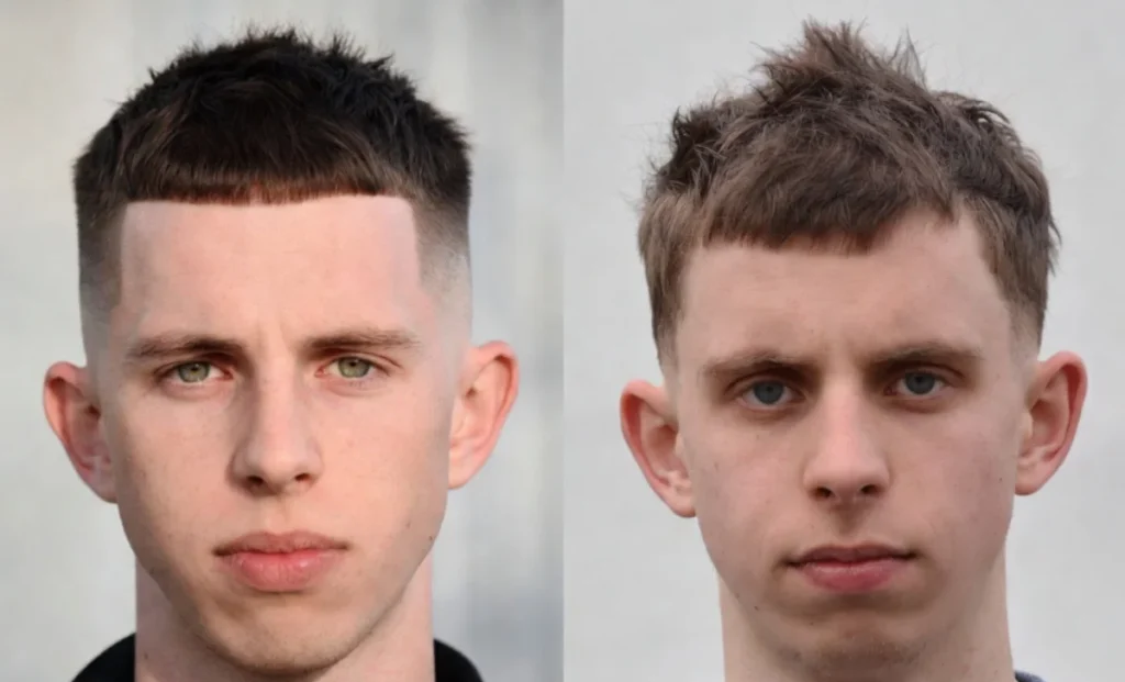 low burst taper fade