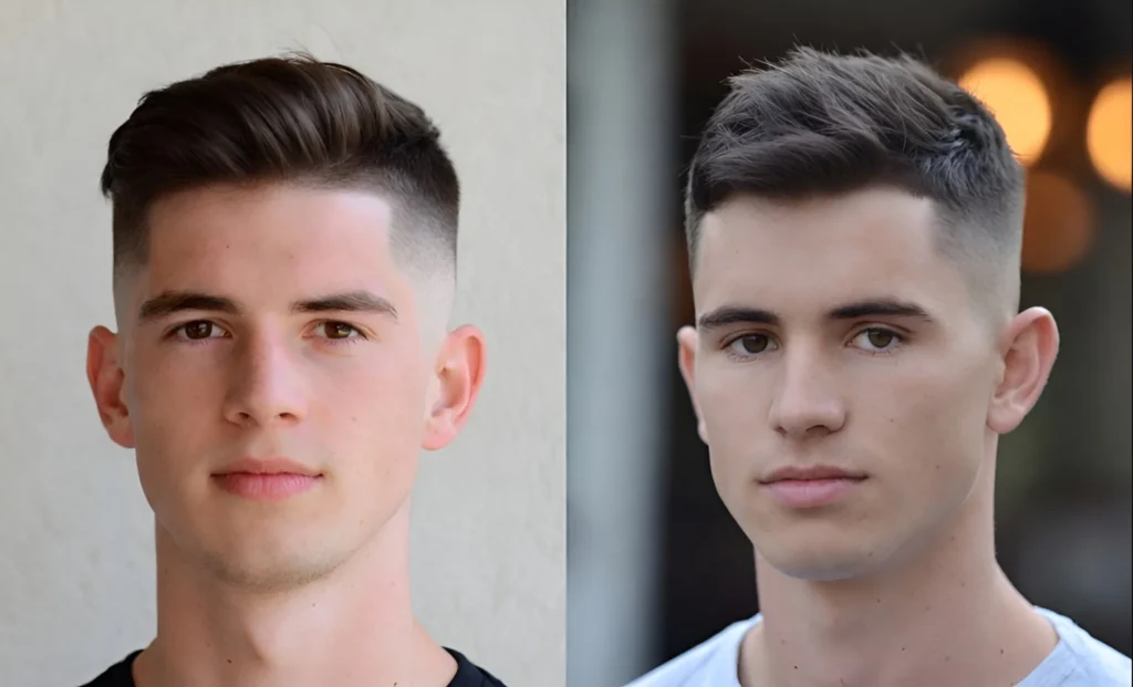 low vs high fade