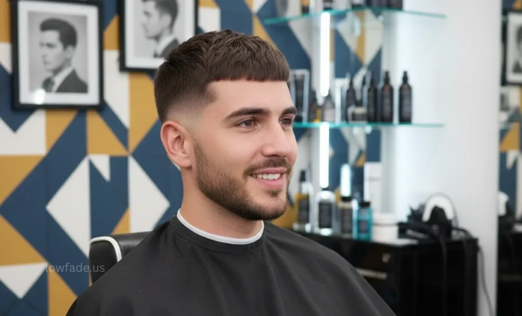 Low Taper Fade French Crop