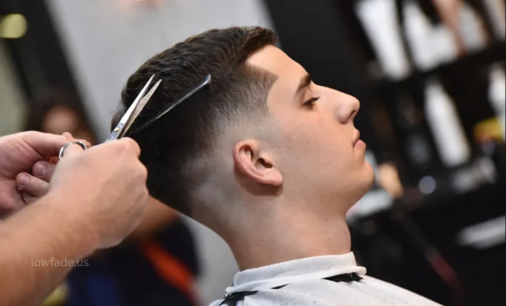 Low Taper Skin Fade