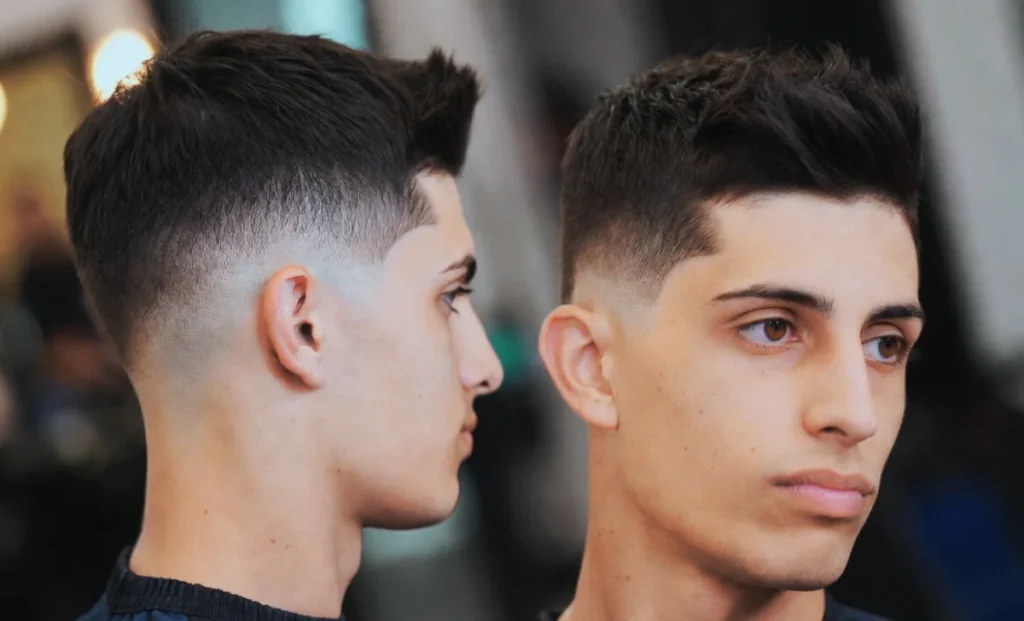 Mid Fade vs Low Fade Straight Hair